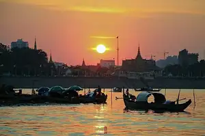 Evening Phnom Penh Sunset Cruise | Half Day Private Tour